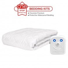 Chummie Premium Bedding Kit in Blue - Waterproof Bedding - One Stop Bedwetting