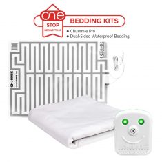 One Stop Bedwetting - Chummie Pro Bedding Kit - Dual-Sided Waterproof Bedding